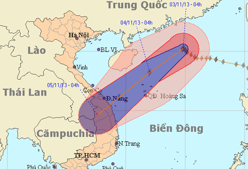 Bão Krosa đổ vào Thừa Thiên Huế - Quảng Ngãi