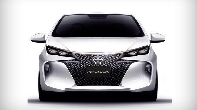 Toyota công bố hình ảnh Premi Aqua Concept