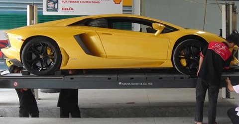 siêu-xe, đại-gia, siêu xe, chơi xe, Lamborghini Aventador, mẫu xe khủng, đại gia Minh nhựa