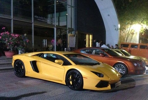 siêu-xe, đại-gia, siêu xe, chơi xe, Lamborghini Aventador, mẫu xe khủng, đại gia Minh nhựa