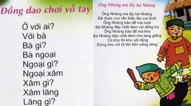 Thu hồi sách đồng dao cho trẻ mầm non phản cảm