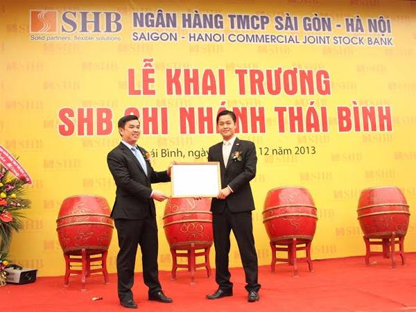 Khai trương chi nhánh SHB Thái Bình
