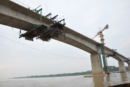 Thông xe cầu Vĩnh Thịnh nối Hà Nội - Vĩnh Phúc sớm 6 tháng