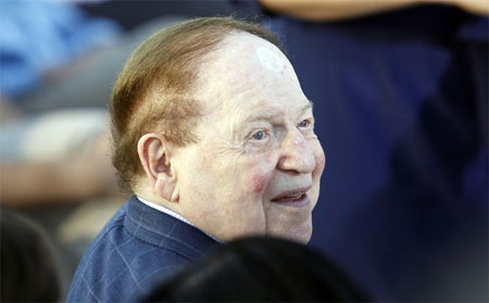 1. Sheldon Adelson