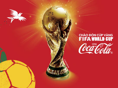 Coca-Cola đã lần thứ hai mang Cúp Vàng FIFA World Cup tới Việt Nam