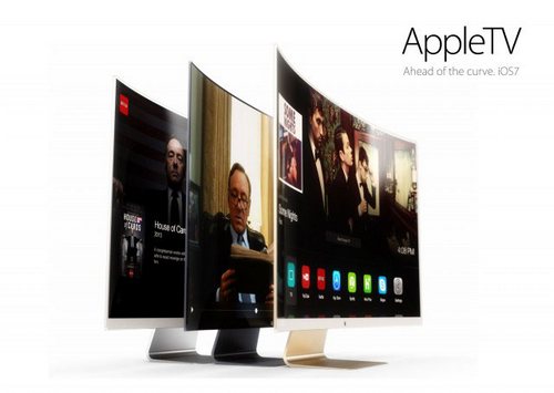 Ý tưởng Apple TV màn hình cong của