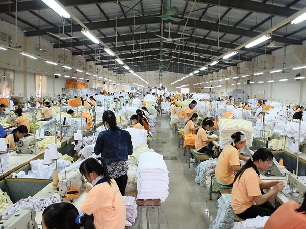 Dệt Nam Long sản xuất khăn khổ rộng nhất ở Việt Nam