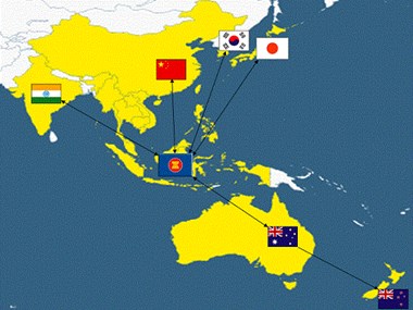 Vòng 3 đàm phán thương mại của 16 nước châu Á-TBD
