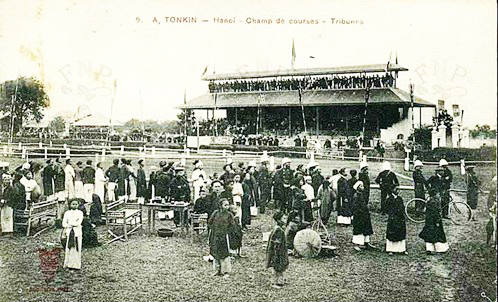 Mục sở thị trường đua ngựa ở Hà Nội từ hơn 100 năm trước
