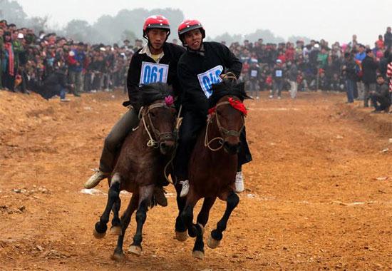lễ hội đua ngựa truyền thống của người Mông tại Bắc, Hà Lào Cai, ảnh 7