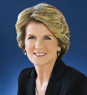 Nghị sĩ Julie Bishop, Ngoại trưởng Australia