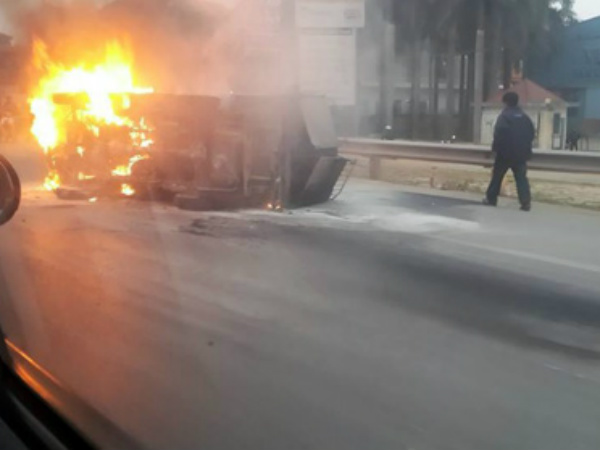 Nạn nhân vụ “taxi đâm bốc cháy xe tải” lên tiếng