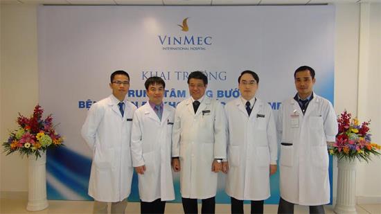 Vinmec có trung tâm chuyên sâu về ung bướu