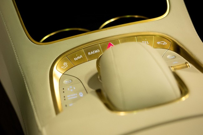 Mercedes-Benz S-Class bọc vàng: Đậm chất quý tộc 8