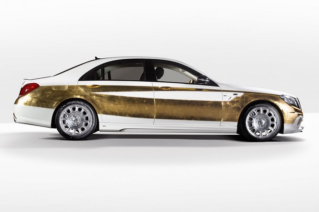 Mercedes-Benz S-Class bọc vàng: Đậm chất quý tộc 2