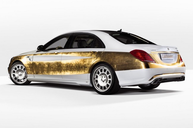 Mercedes-Benz S-Class bọc vàng: Đậm chất quý tộc 3