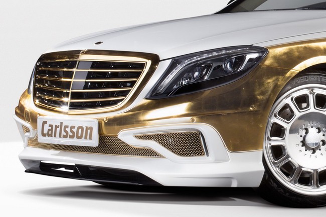 Mercedes-Benz S-Class bọc vàng: Đậm chất quý tộc 4