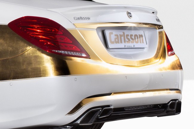 Mercedes-Benz S-Class bọc vàng: Đậm chất quý tộc 6