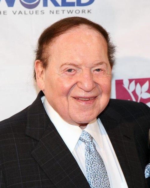 8. Sheldon Adelson