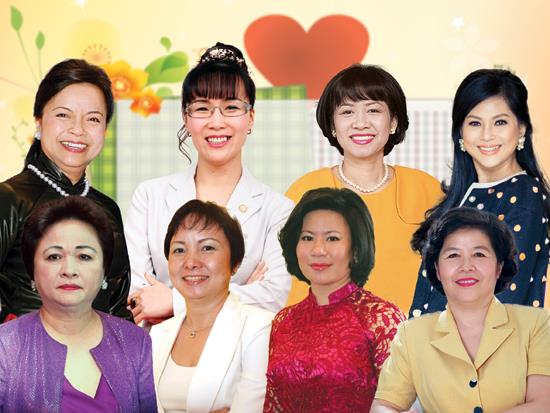 ngày 8/3, bàn về những nữ doanh nhân quyền lực nhất Việt Nam