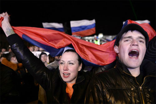 Cộng hòa Crimea tuyên bố độc lập khỏi Ukraine