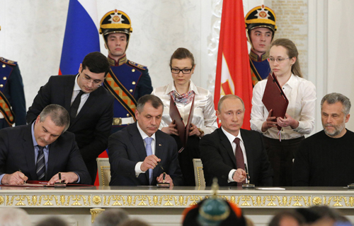 Cộng hòa Crimea chính thức thành lãnh thổ của Nga