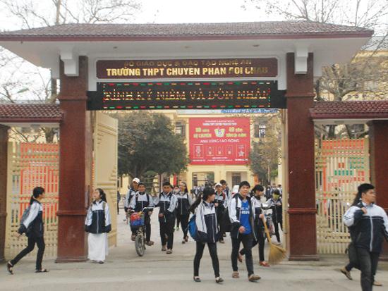 Trường THPT Chuyên Phan Bội Châu (Nghệ An): Kỳ tích ở vùng đất học xứ Nghệ