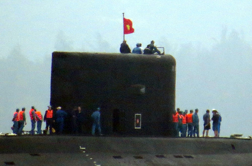 Tàu ngầm Kilo TP Hồ Chí Minh đã hoà mình vào biển Tổ quốc 5