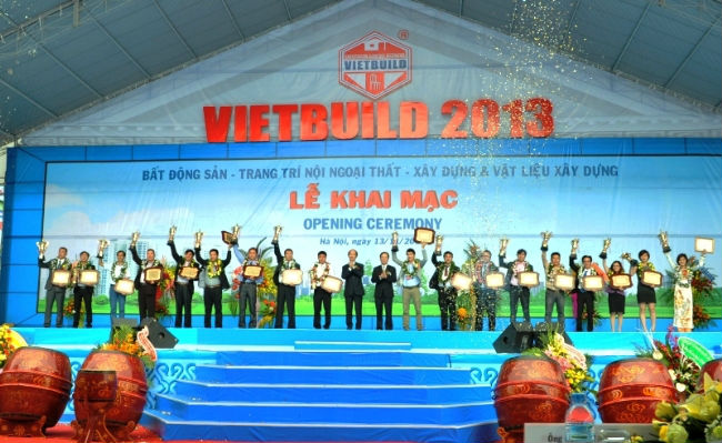 450 doanh nghiệp tham gia Vietbuild Hà Nội 2014