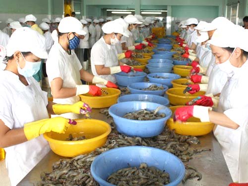 Việt Nam là nước có số lượng xuất khẩu tôm vào Hoa Kỳ lớn thứ ba trên thế giới
