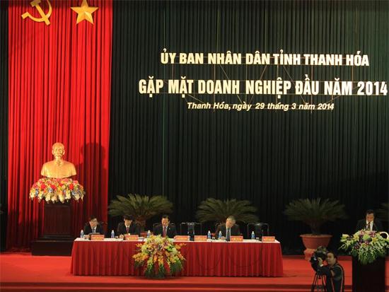 Thanh Hóa gặp mặt doanh nghiệp đầu năm 2014
