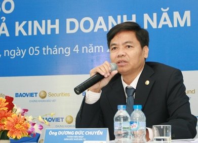 Ông Dương Đức Chuyển làm TGĐ Tập đoàn Bảo Việt