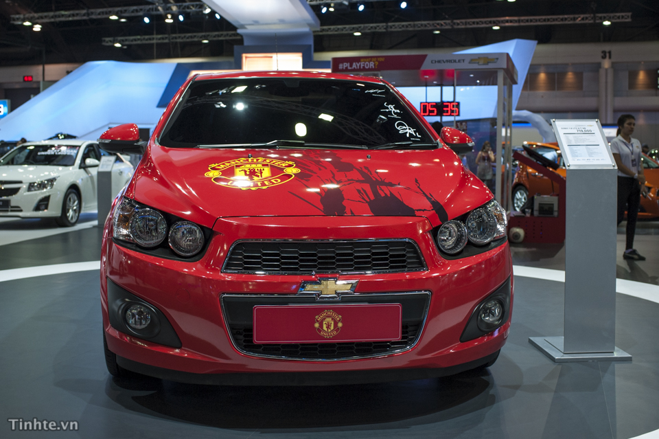 Chevrolet Sonic phiên bản cho fan Manchester United