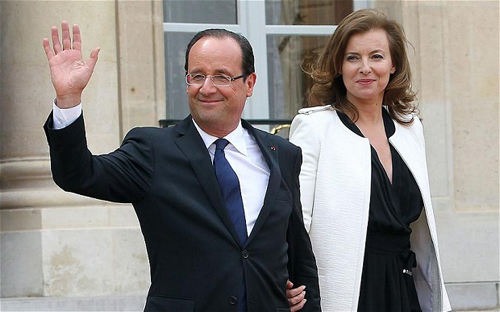 Tổng thống Pháp François HollandeSégolène Royal là người bạn đời không hôn thúRex