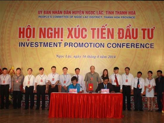 Thanh Hóa: Lần đầu tổ chức xúc tiến đầu tư cấp huyện