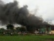 Công ty Diana ở Khu công nghiệp Vĩnh Tuy đang cháy lớn