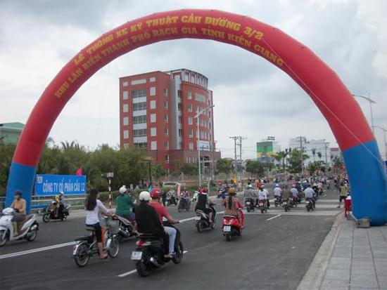 Kiên Giang: Khánh thành cây cầu đẹp nhất Rạch Giá