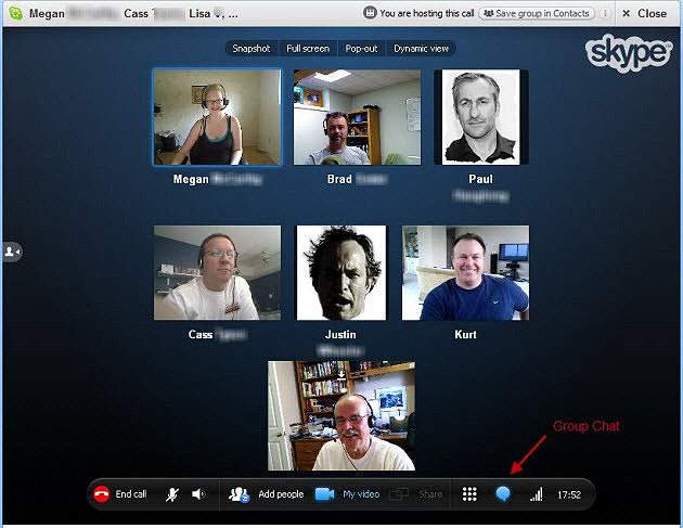 Skype miễn phí tính năng gọi video theo nhóm