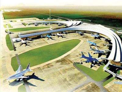 Sân bay Long Thành được xây dựng trên diện tích 5.000 ha
