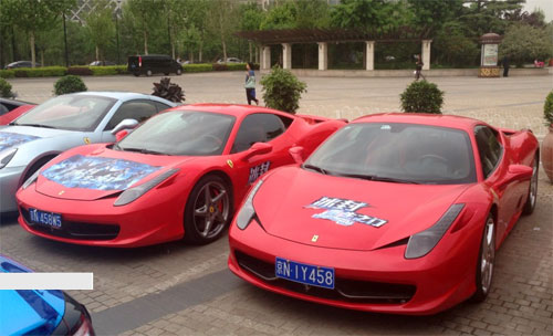 Dàn siêu xe Trung Quốc hội tụ mừng phim ra mắt