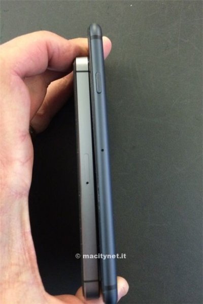 Loạt ảnh iPhone 6 so dáng cùng iPhone 5s 2