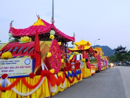 Khai mạc Đại lễ Phật đản Vesak 2014 tại Chùa Bái Đính, Ninh Bình