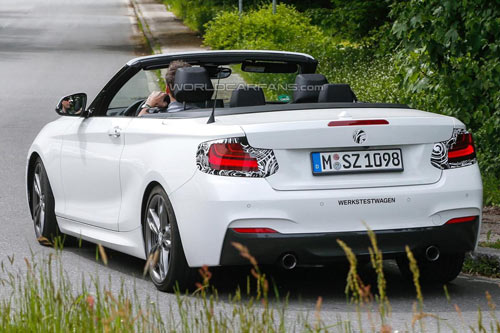 BMW 2-Series Convertible 2015 lộ diện 3