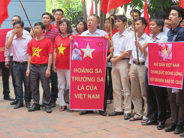 Hội nghề cá Việt Nam phản đối Trung Quốc vi phạm chủ quyền. Ảnh 2
