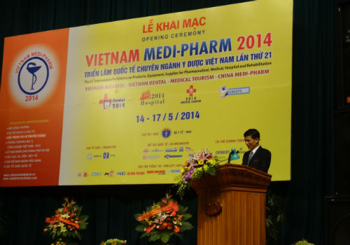 Khai mạc triển lãm Vietnam Medi-Pharm tại Hà Nội