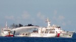 Tàu Trung Quốc tiếp tục phun vòi rồng vào tàu Việt Nam