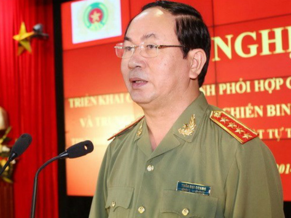 Bộ trưởng Bộ Công an Trần Đại Quang