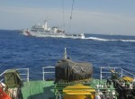 Trung Quốc tăng cường tàu, Cảnh sát Biển Việt Nam áp sát giàn khoan trái phép