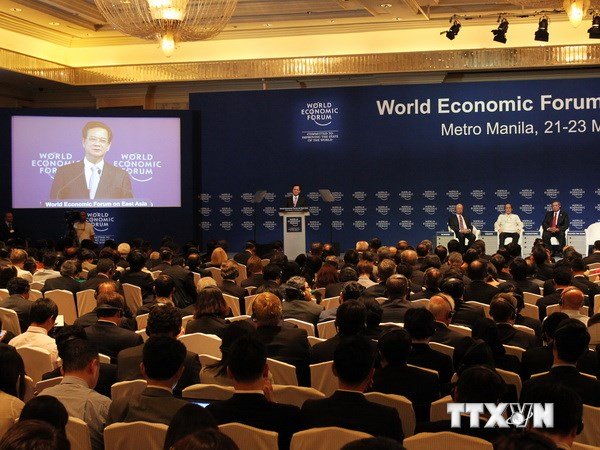 Thủ tướng Nguyễn Tấn Dũng phát biểu tại Diễn đàn kinh tế thế giới về Đông Á năm 2014 tại Philippines hôm 22/5