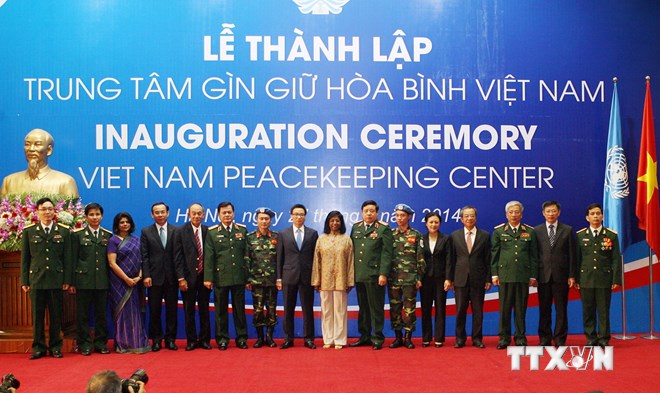 Thành lập Trung tâm gìn giữ hòa bình Việt Nam